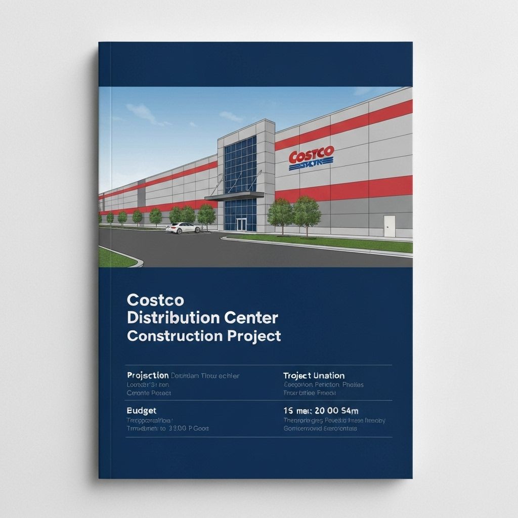 Costco Distribution Center Project Brief PDF Cover